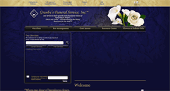 Desktop Screenshot of granbysfuneralservice.com